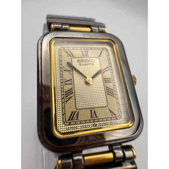 Vintage Seiko 7320-5950 Quartz Tank Watch - Working Condition main image 8